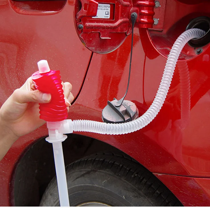 Automobile fuel oil gasoline diesel transfer pump manual siphon suction pump chemical liquid pump