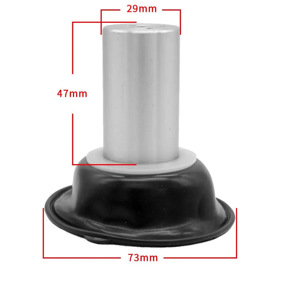 Yamaha SR250 XS400 XS650 XS1100 XJ900 XJ900K Carburetor Diaphragm Vacuum Piston Slide Block 3H5-14940-00 3F7-14940-00