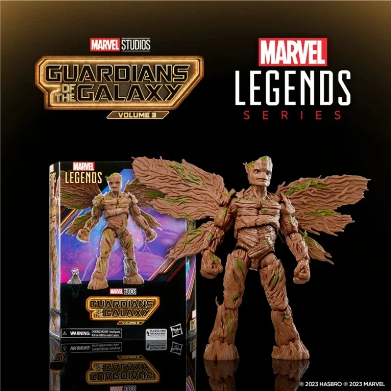 

Guardians Of The Galaxy Volume 3 Groot 6-inch Marvel Legends Scale 19cm Action Figure Collectible Toys Doll Model Gift Movabilit