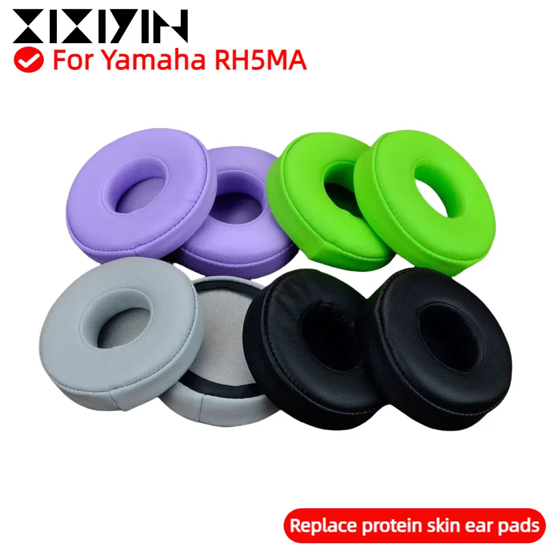 

XIXIYIN Replacement High Quality Protein skin memory sponge Ear Pads for Yamaha RH5MA Headset Earmuff Repairing Parts