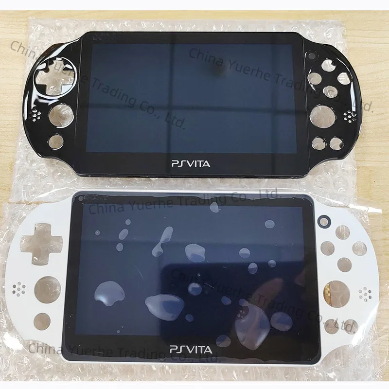 

Оригинальный ЖК-дисплей черного/белого цвета для PS Vita Slim для PS Vita PSV 2000, ЖК-дисплей с сенсорным экраном, цифровая сборка