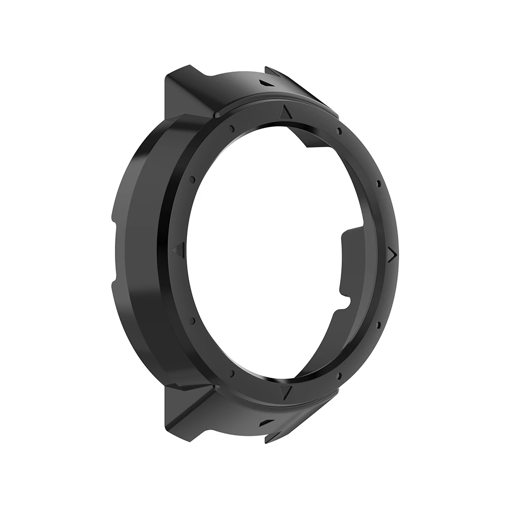 

Smart Watch Case for Verge A Material Black Protective Cover Dustproof Scratch Resistant Lightweight Smartwatch