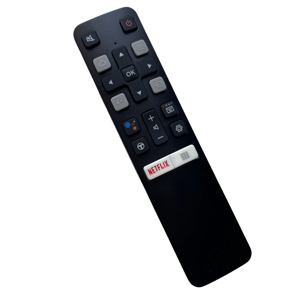 جهاز تحكم عن بعد مناسب للتلفزيون الذكي TCL 32S6800S 49S6510FS 32S6500 32S6500S 32S6510S 49S6800 50P8S (بدون صوت)
