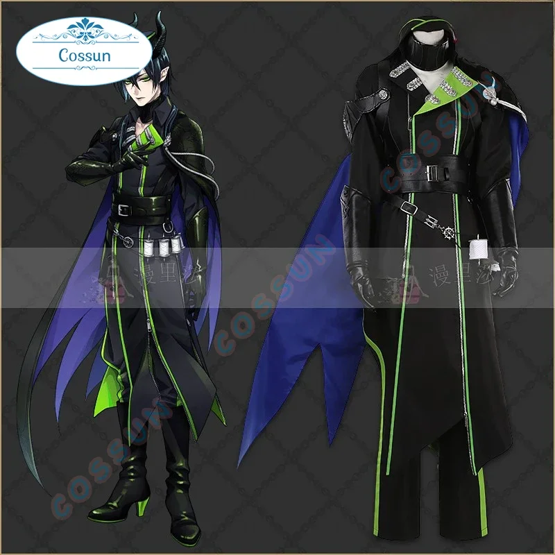 [Customized] Twisted-Wonderland DIASOMNIA Malleus Cosplay Costume Uniform Halloween Suits Anime Women Men Outfits Christmas New