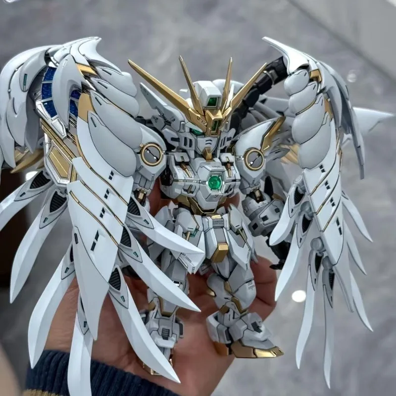 在庫あり GL MGSD Xxxg-00ysw ウィング スノーホワイト プレリュード 組立モデルキット プラスチック製スケルトン アクションフィギュア ロボット プラスチックモデル おもちゃ