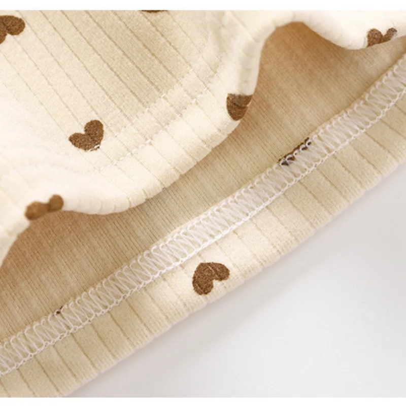 2-10T Baby girl clothes Long Sleeved Undershirt Cute Floral Dots T-shirt Sweet Children girl blouse
