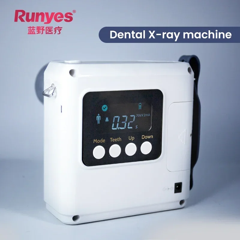 Runyes RAY98 (P) Dental X - ray: 2 - in - 1, fast exposure (0.04s), premium imaging, safe (0.1uSv/shot), friendly design.