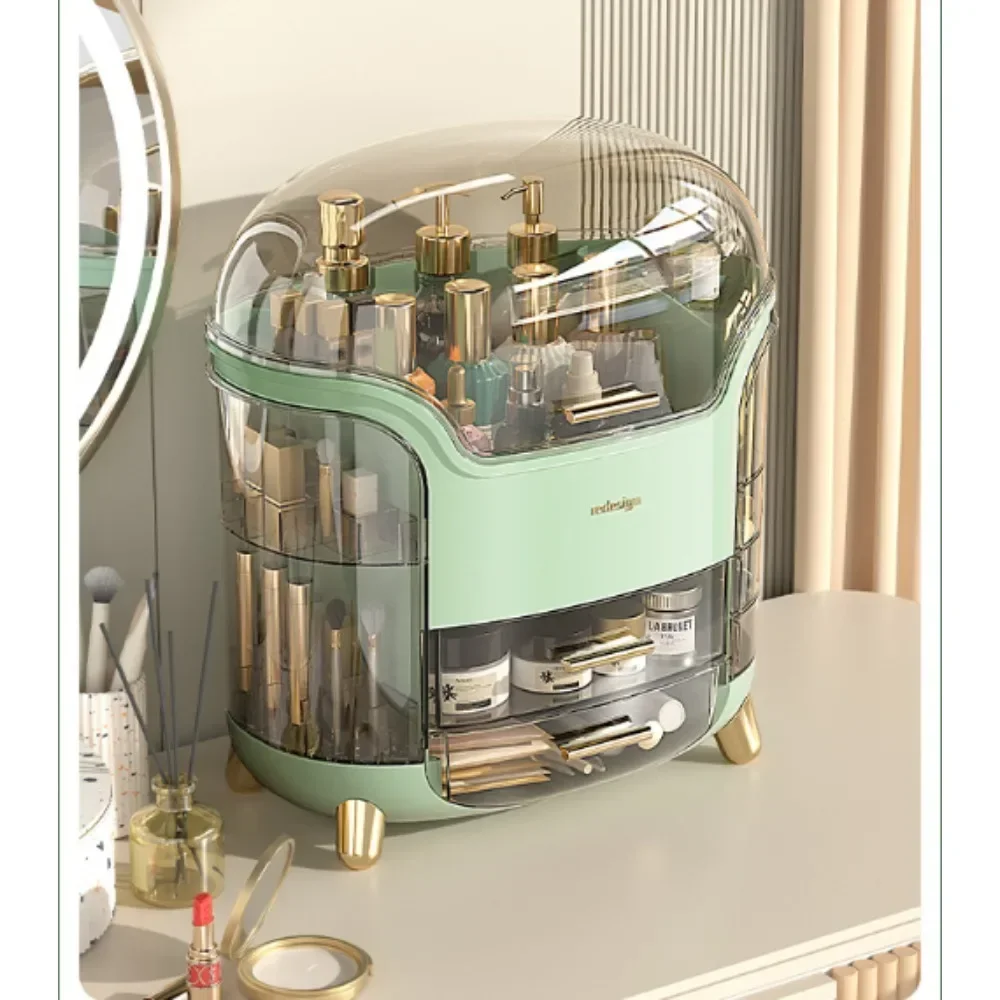 

Cosmetics Storage Box Luxury Drawer Jewelry Cosmetics Shelf Dust-proof Waterproof Skincare Products Large Capacity Storage Box