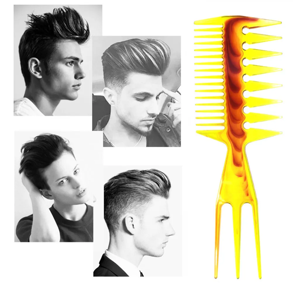 

Набор из 2 больших расчесок для укладки волос: гладкая широкая расческа-грабли для мужчин и женщин, массажная расческа для кожи головы, распутывающая щетка для густых волос