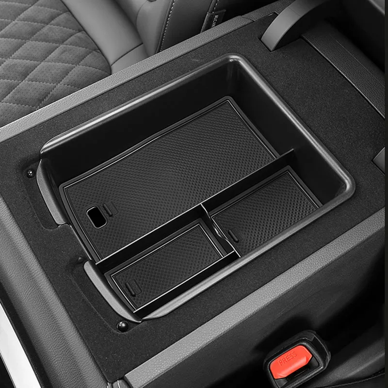 For Hongqi H5 2024 2023 Hybrid Car Central Armrest Storage Box Center Console Flocking Organizer Tray