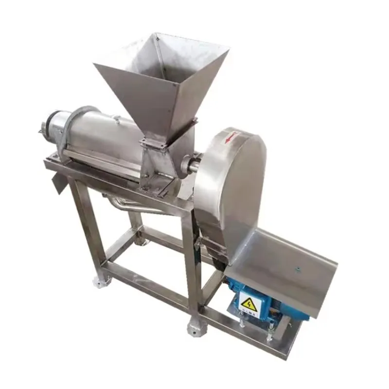 Commercial Screw Fruit Juicer Extractor Machine SUS304 Vegetable Juice Pressing Machine For Food Processing Custom Supported