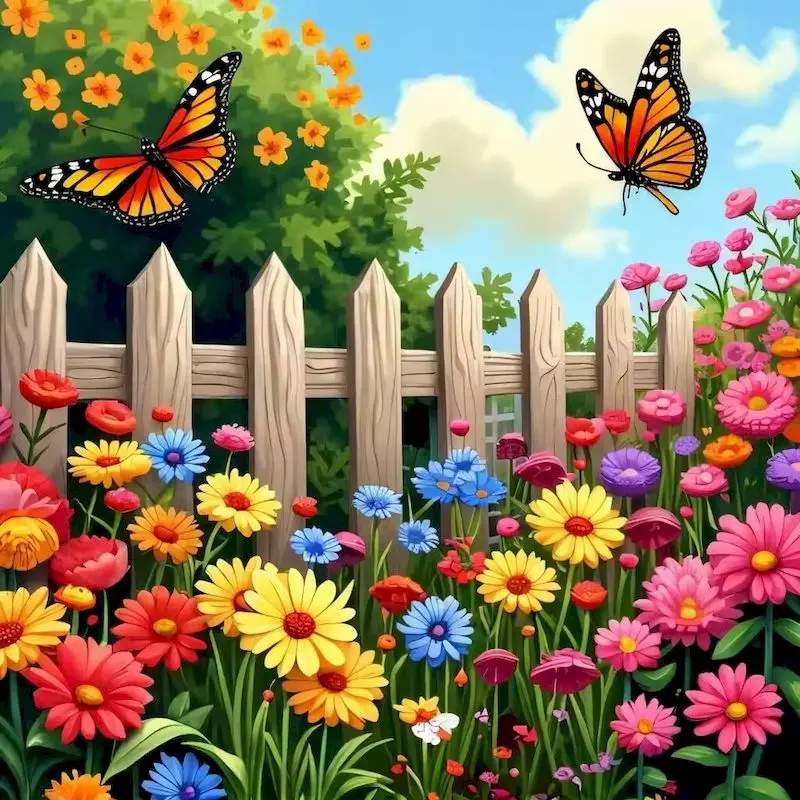 

PhotoCustom 5D DIY Diamond Art Painting Garden Landscape Diamond Embroidery Sale Rhinestones Mosaic Cross Stitch Handmade Gift