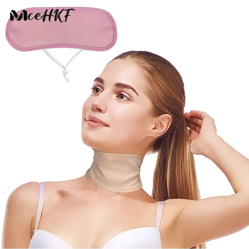 

1PCS Neck Castor Oil Pack Castor Oil Pack Wrap Flexible Buckle Comfort Less Mess Castor Oil Bag Castor Oil Pack Compress Wrap