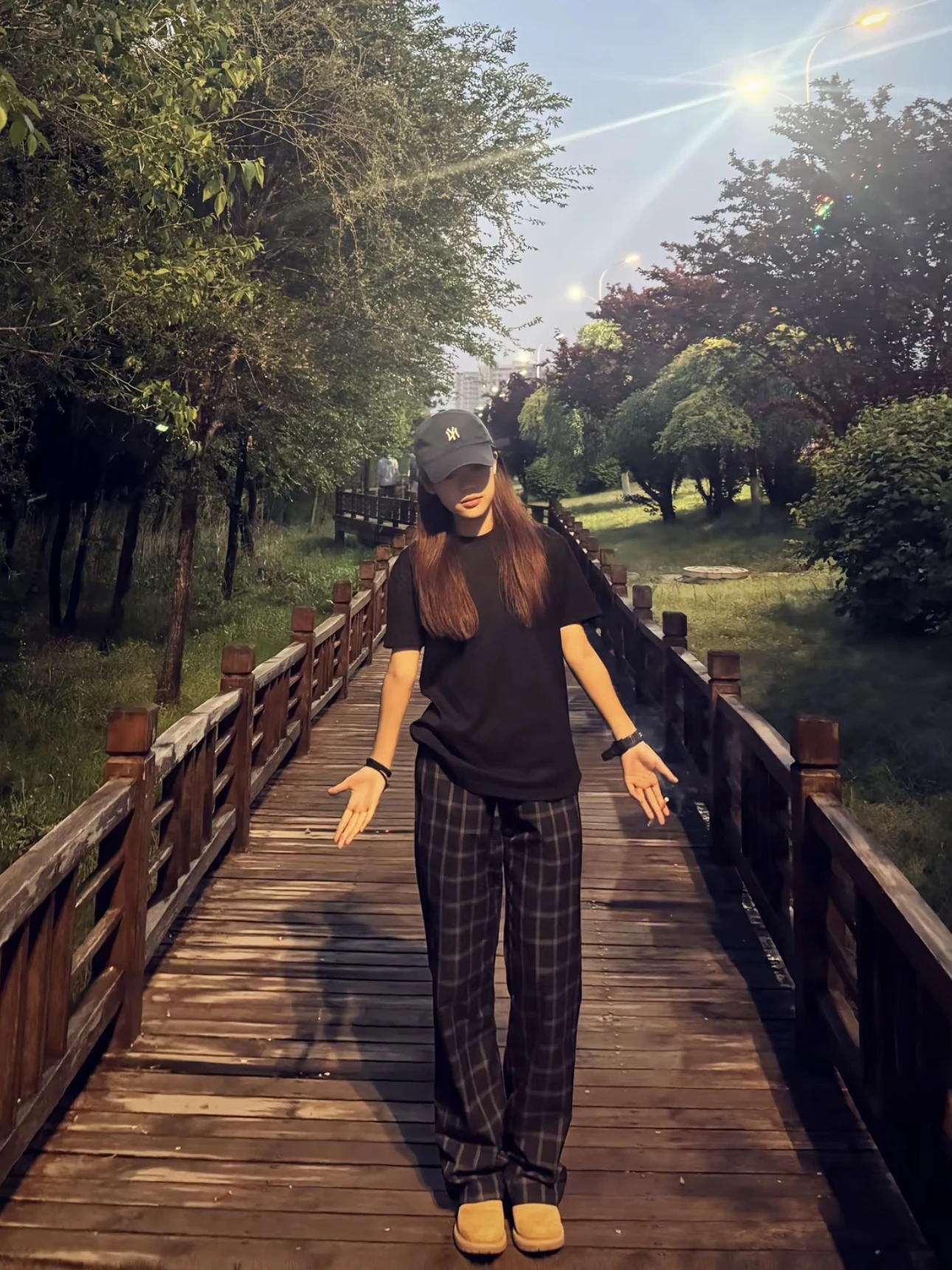 American Sle Plaid Pants Men Women Vintage High Street Straight Leg Lazy Flared Long Legs Casual Long Trousers