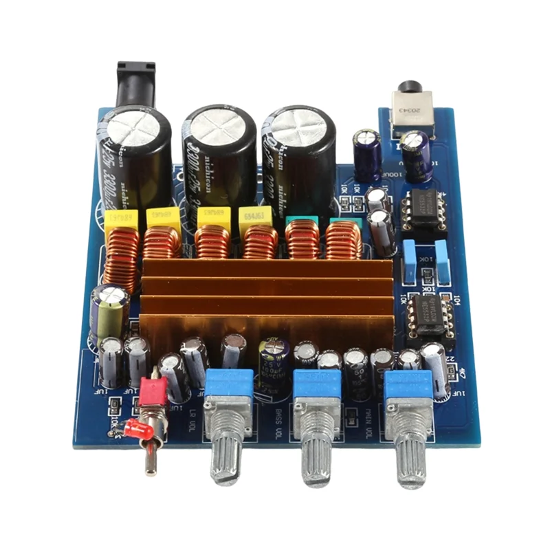 Y43A-TPA3116 Digital Amplifier Board Module Class D 2.1 High Power Multifunction 20Hz-20Khz Digital Amplifier Board Durable