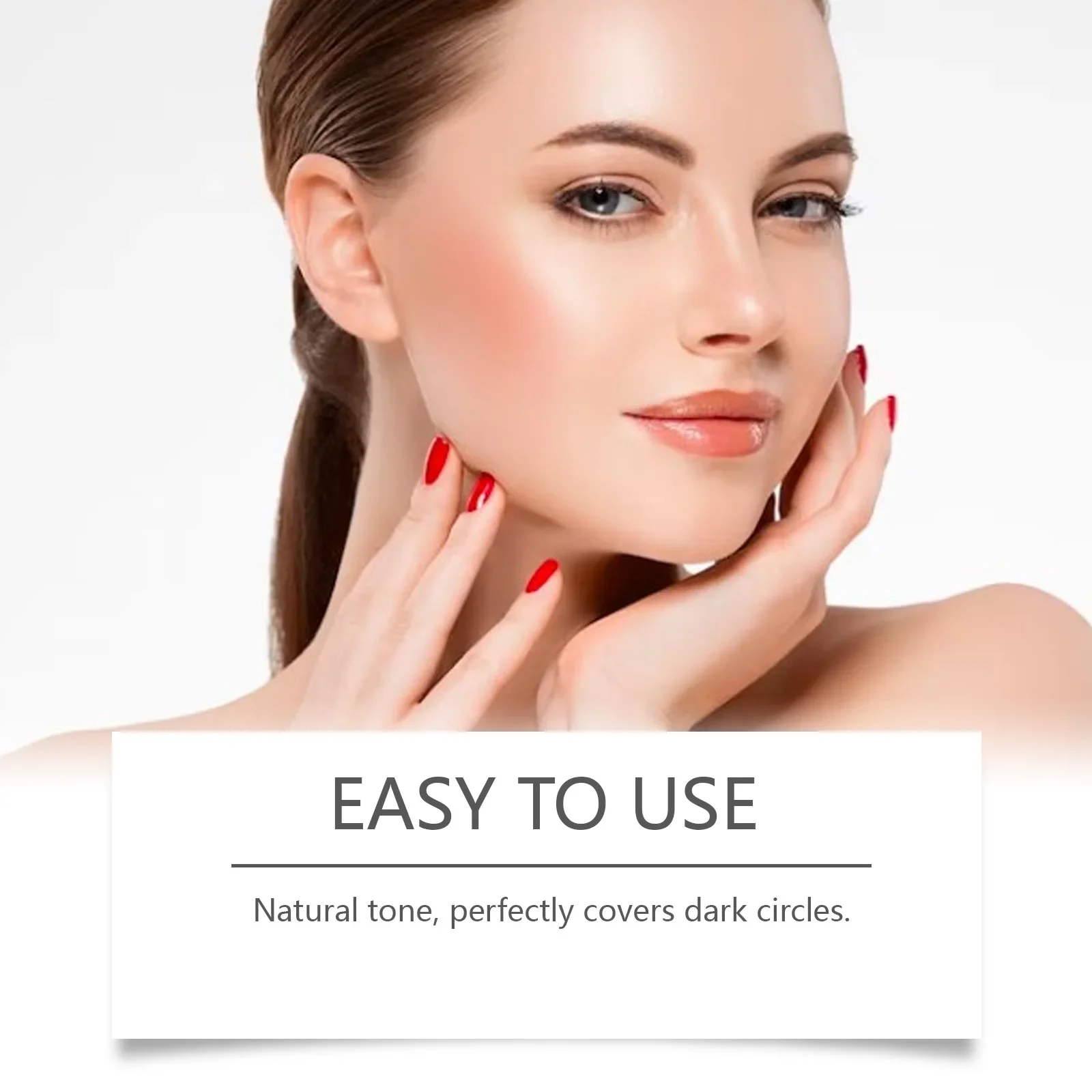 Concealer Lichtgewicht Natuurlijke dekking van huidvlekken Vlek Acne Print Cover Donkere kringen Niet-verwijderende Langdurige make-up