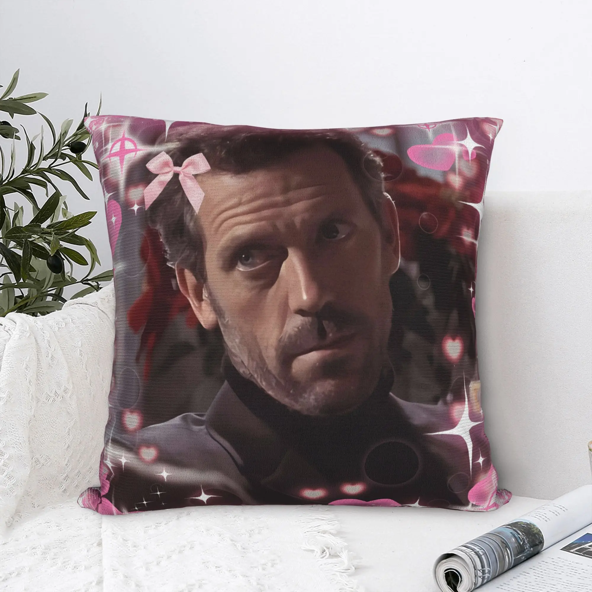 Pillow Case Dr House MD Soft Pillow Cover Love Cute Funny Cushion Cover Graphic Pillowcases For Wedding Party Home Decor
