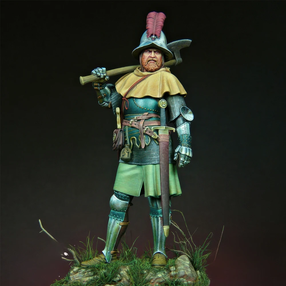 Resin Model figure, GK, 1/24 Mercenary, Ancient War Themes, Unassembled and unpainted kit