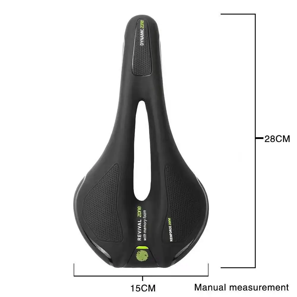 Comfortable Bicycle Saddle MTB Mountain Road Bike Seat Hollow Gel Cycling Cushion Exercise Bike Saddle for Men and Women