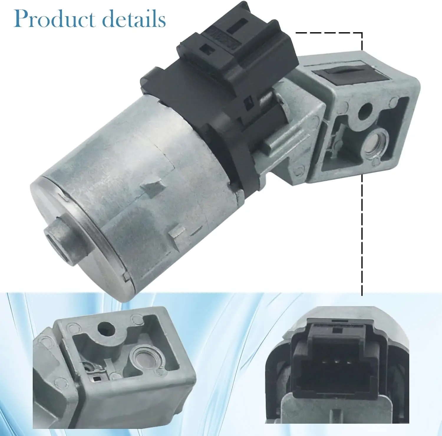 4162KF Steering Lock with Keys for C5 C8 207 3008 307 308 5008 807 Expert Jumpy Scurdo RCZ ProAce