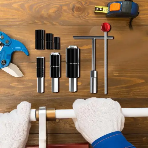 Imagen 2 del producto Herramienta de tapón de agua de tubería de cobre, herramientas de tapado de tubería inoxidable, se adapta a tubería PPR de fusión en caliente 20/25/32, herramienta de plomería con aguja de parada de agua