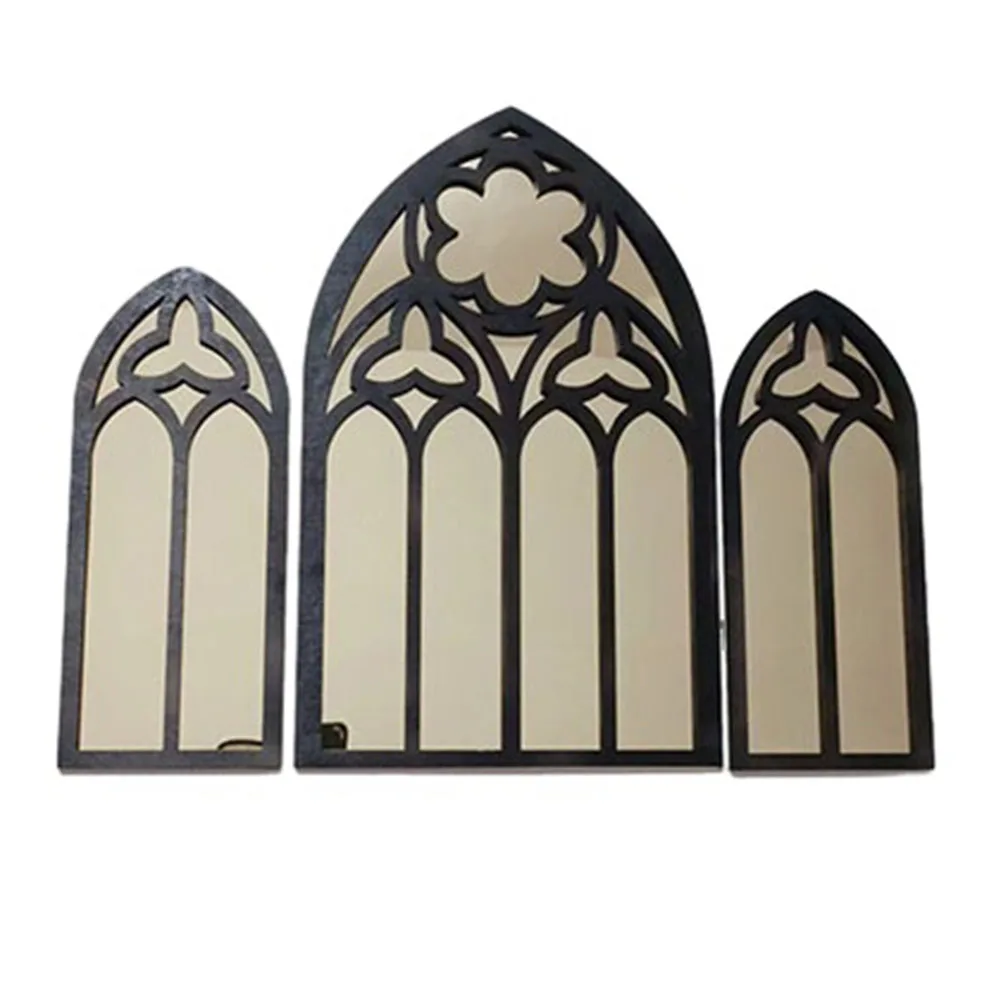As Shown In The Picture Decorative Arched Mirror Set Amplifies Natural Light Decorative Arched Mirrors Enhances Aesthetic Appeal