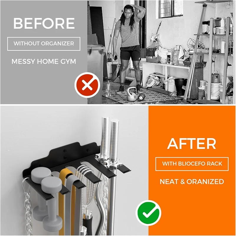 

T99C-Barbell Hanger,Garage Gym Bar Wall Rack,Vertical Barbell Mount Rack,Commercial Or Home Gym Accessory