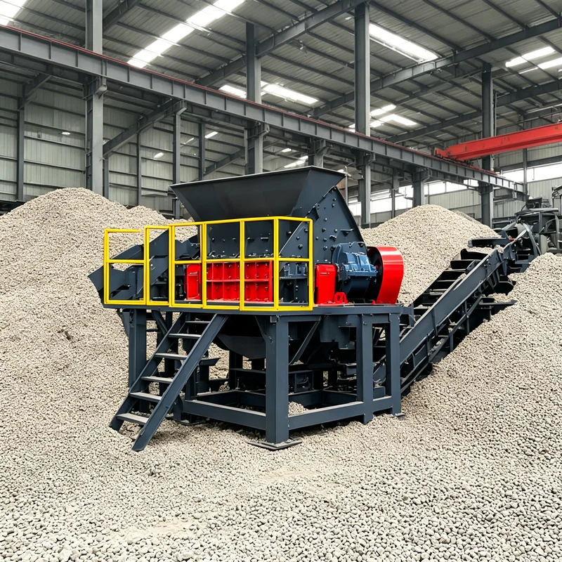 

Customized Tire Shredder & Shredding Crusher Machine, commercial tire crushing machine for small medium recycling factory use
