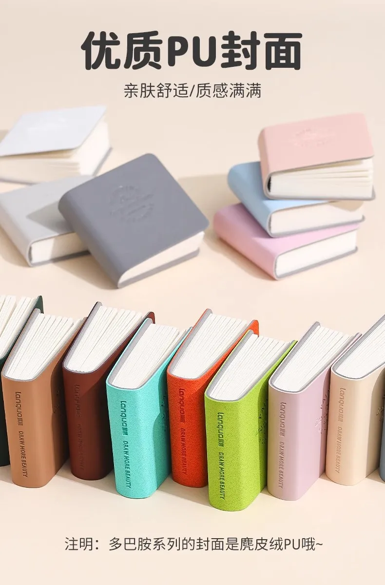 3 teile/satz Bunte Mini Zeichnung Bücher Platz Aquarell Skizzenbuch Dickes Papier Zeichnung Bücher Studie Kunst Kunst Liefert – Detail 4