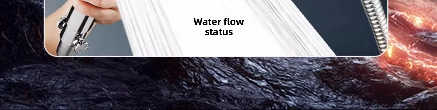 Duschkopf-Durchflussregelventil Ein-Tasten-Wasserstopp-Schalter Universelle Schnittstelle Einfache Installation Verchromtes Messing-Absperrventil – Detail 6