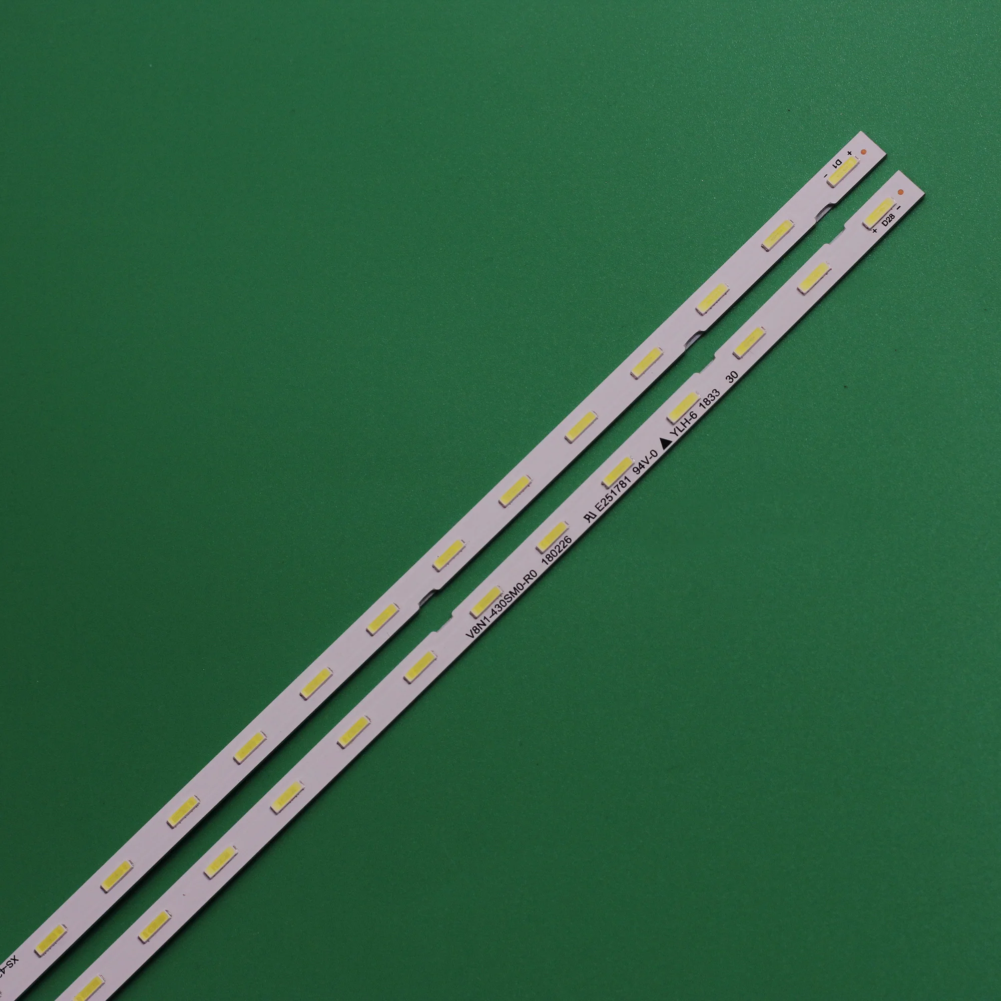 Strip lampu latar LED untuk Samsung strip for for for UE43NU7405U UE43NU7405U