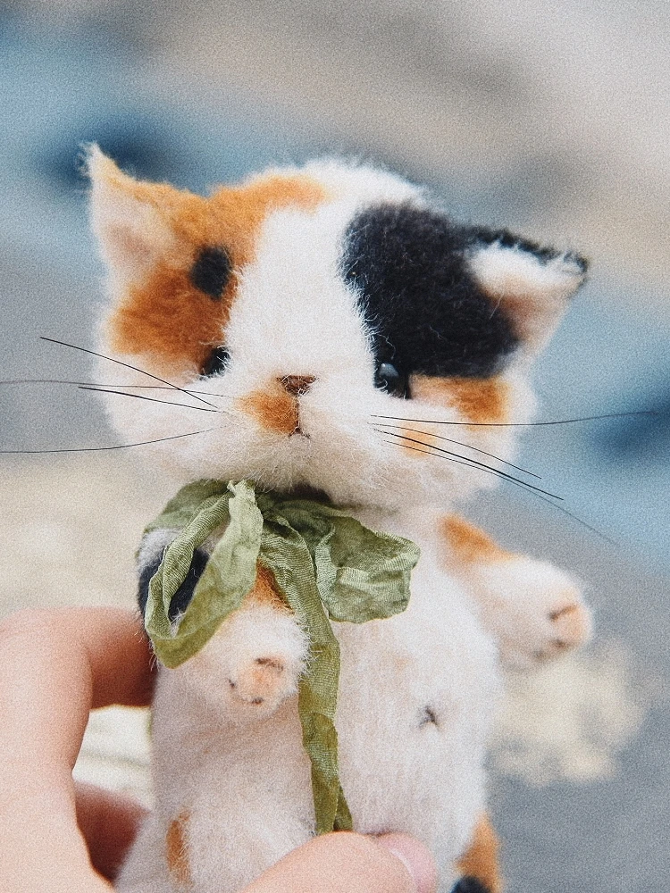 

Набор для шитья плюшевой куклы-медведя ручной работы с цветами, оригинальный дизайн, DIY, набор для создания шарнирной куклы-медведя