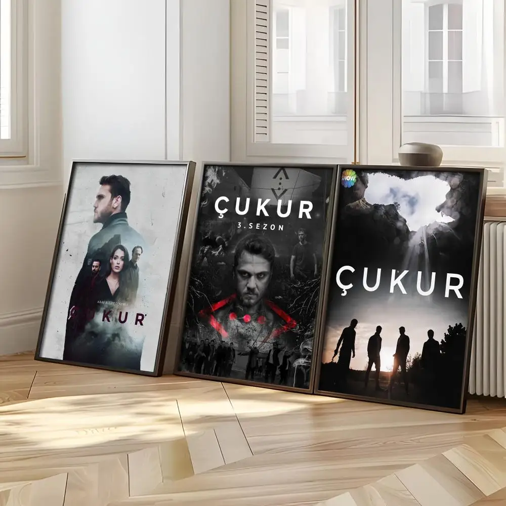 ملصق مسلسل تلفزيوني تركي C-Cukur ملصق مثالي ذاتي اللصق مصمم لمساحات تناول الطعام في المكاتب المنزلية #4