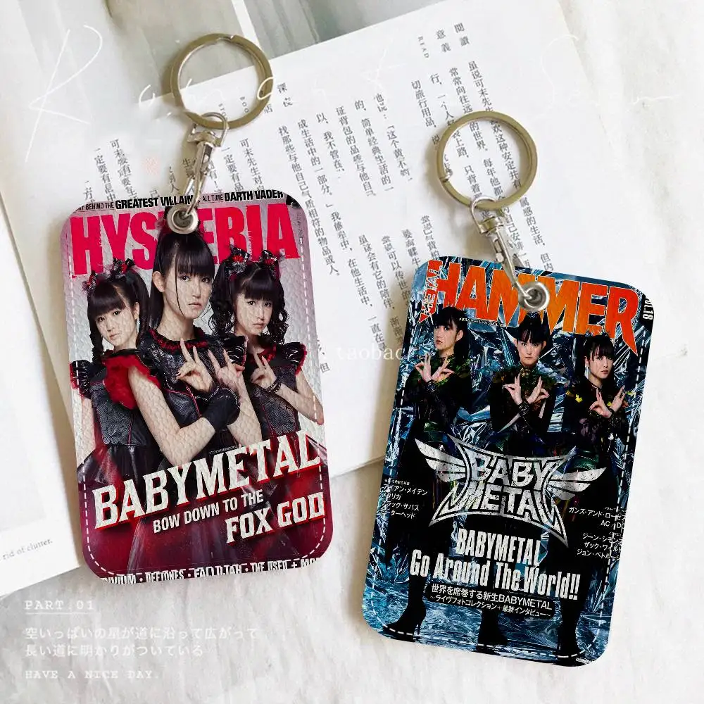 

Японский браслет B-BABYMETAS, держатель для бейджа, брелок для банковской бизнес-работки, держатель для студенческой карты, защитный чехол для автобусной карты