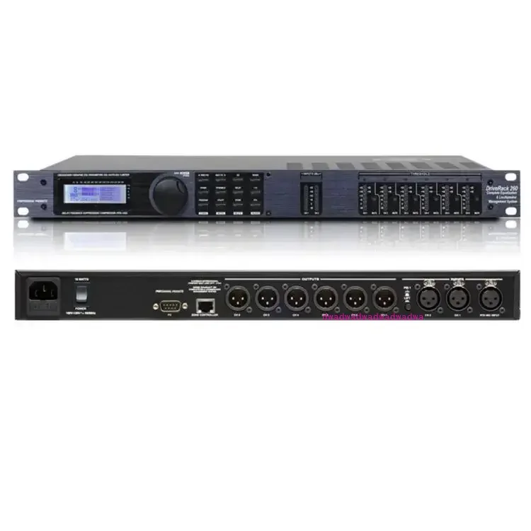 

DBX260 Audio Processor Drive Rack Dbx Driverack 260 PA Processor Audio Dsp Digital Audio Speaker Management Processor