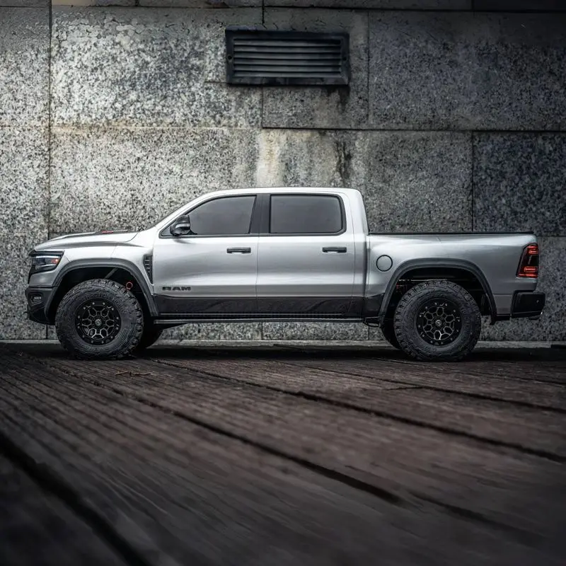 KM Rraction Tyrannosaurus RAM 1500 Simulation 1/8 Remote Control Electric Four-Wheel Drive Climbing Car Pickup Off-Road Vehicle