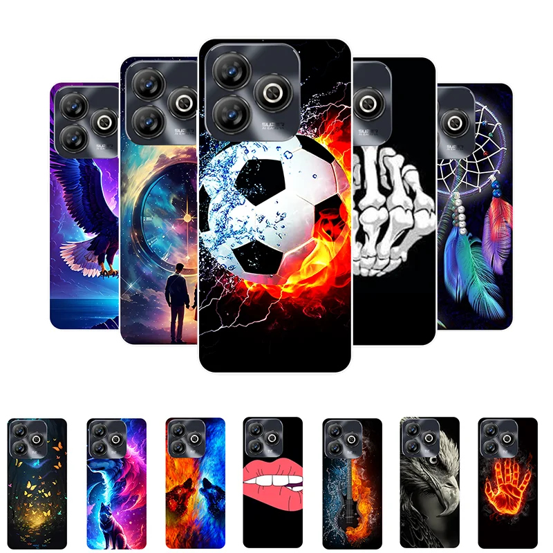 For ZTE Blade V60 Smart Z2359 Case Football Silicone Soft Back Cases For ZTE Blade V60 Smart TPU Phone Cover V60Smart Fundas