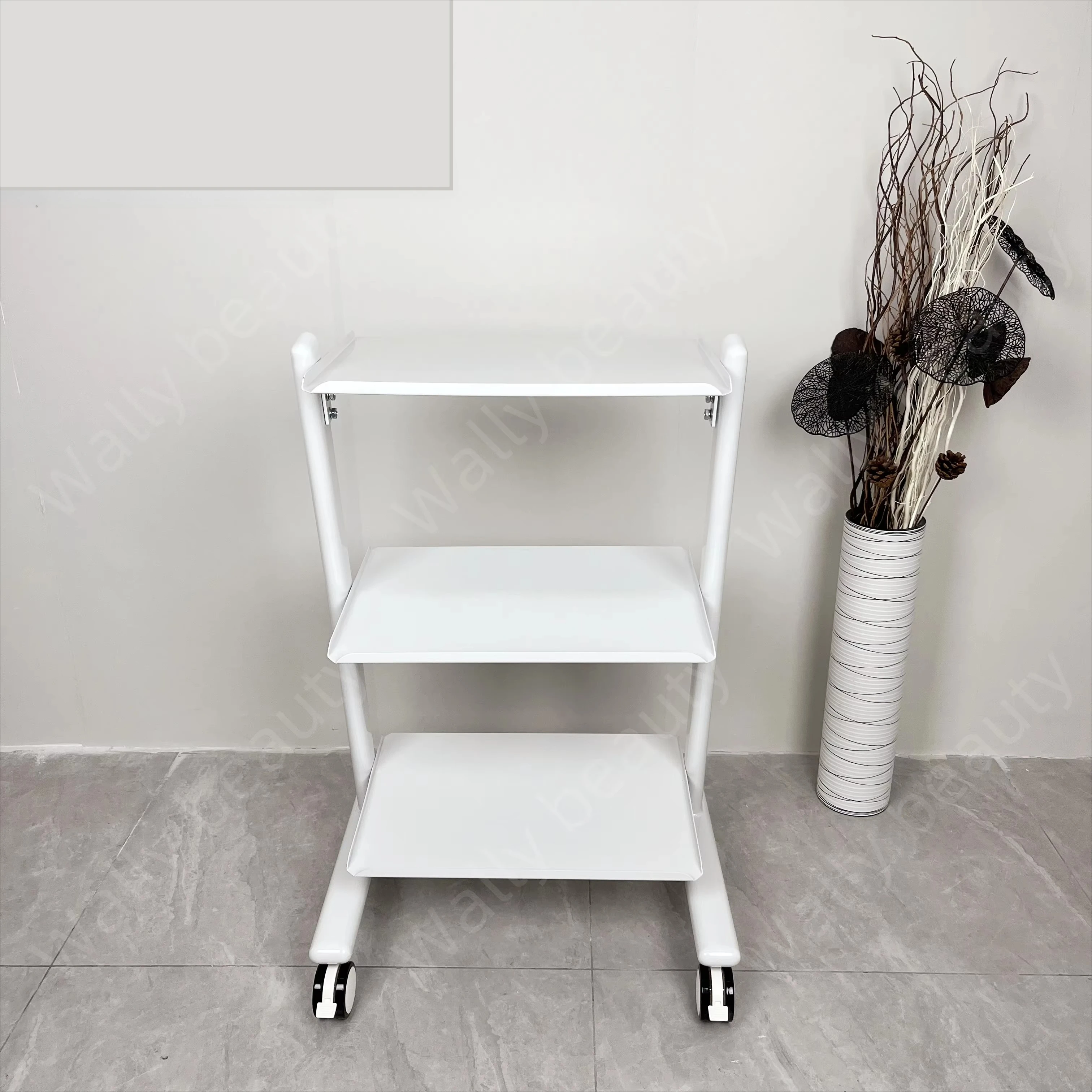 عربة Wally Beauty الجمالية لصالونات التجميل، عربة تصفيف الشعر لآلة التجميل