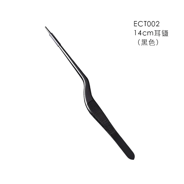 Stainless Steel Medical Tweezers Professional Ear Cleaner Care Ear-Pick Tools Ear Digging Cleaning Tool Earwax Tweezers Ear Pick