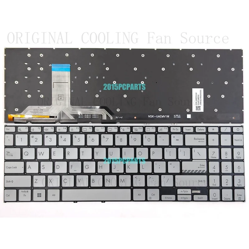 R+  FOR Asus Vivobook M1603 M1603QA M1605 M1605YA S1605 S1605PA Keyboard Backlit US