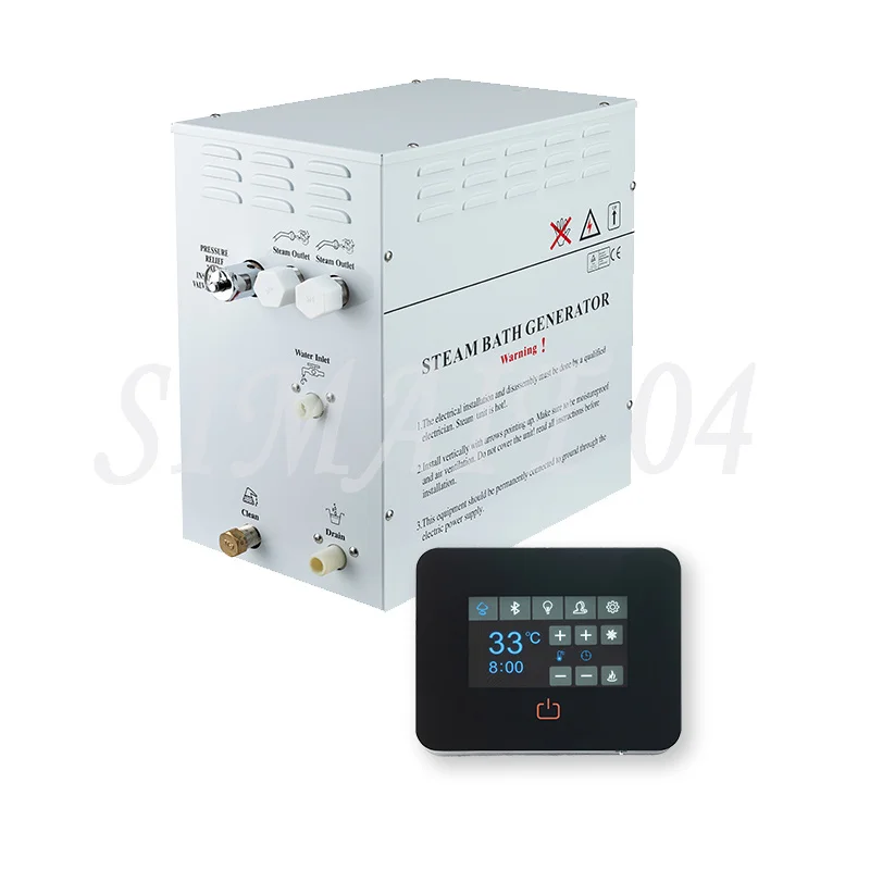 APP Control WiFi for Sauna Bath Steam Generator Room Generador De vapor Steam Generation 4.5KW~18KW Steam Sauna Generator