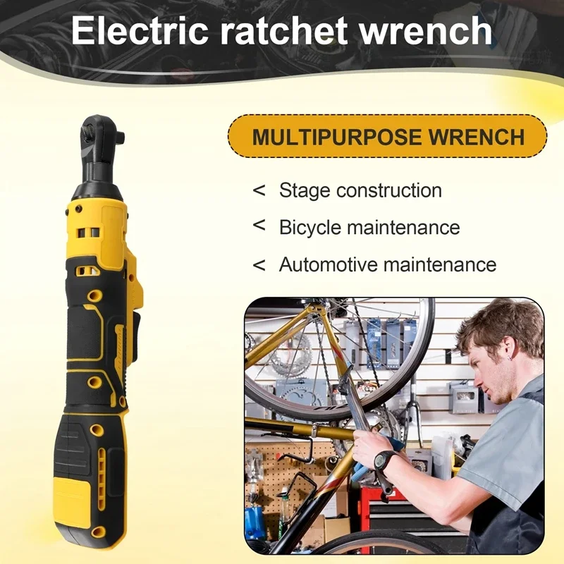 Tournevis électrique sans fil pour Dewalt, cliquet étanche, écrou à vis à percussion, outils électriques, batterie 18V 20V, 3 po, 8 po, 220 N.M