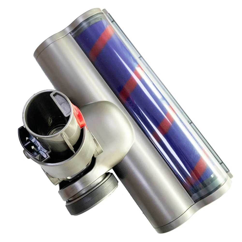หัวแปรงสำหรับ Dyson V7เครื่องดูดฝุ่น V11 V10 V8อะไหล่แปรงกวาดพื้นแบบนุ่มลูกกลิ้งขัดเท้า