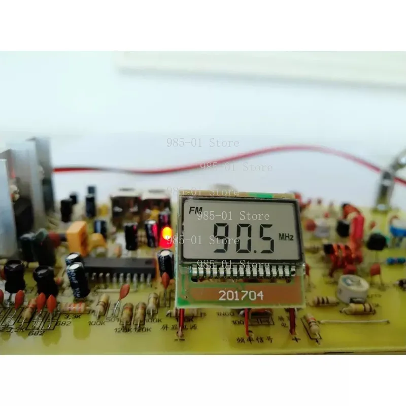 FM Stereo Radio DIY Kit Discrete Components LA3401 Decoder Electronic Learning Module