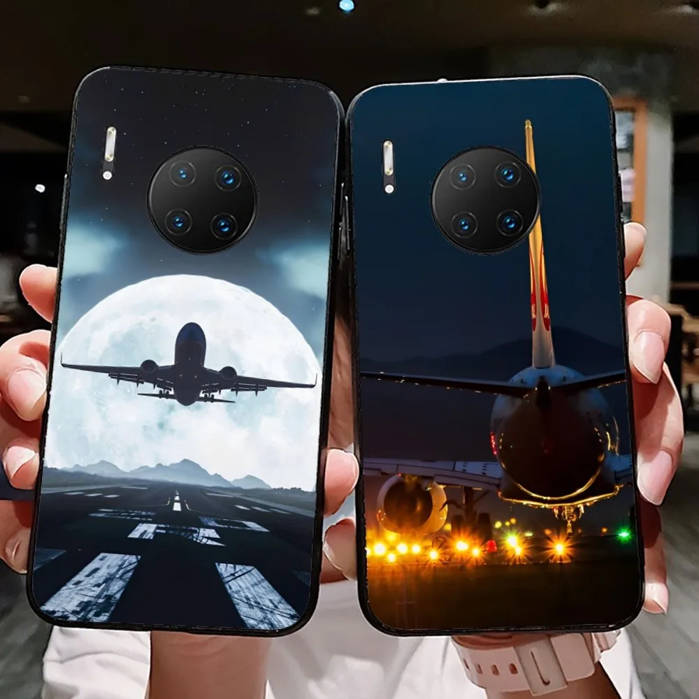 

Aircraft Airplane Phone Case For Huawei Mate 10 20 30 40 50 lite pro Nova 3 3i 5 6 SE 7 pro 7SE