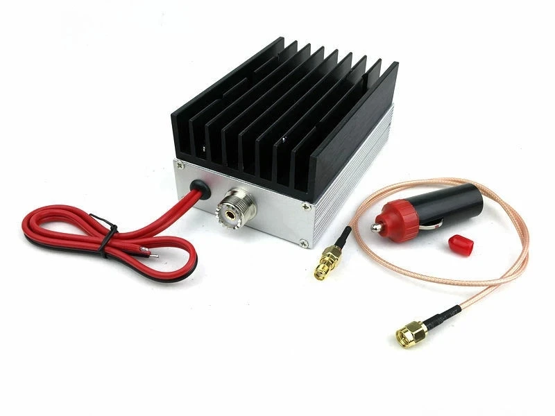 400MHz-470MHz 25W UHF Ham Radio Power Amplifier For Interphone Car Radio Digital /Analog mode