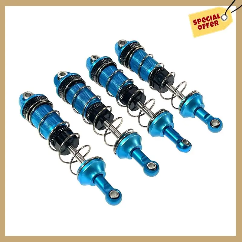 Стабильная производительность-4 шт. передний и задний масляный амортизатор из сплава для MJX 16207 16208 16209 16210 H16 H16BM 1/16, детали для обновления радиоуправляемого автомобиля