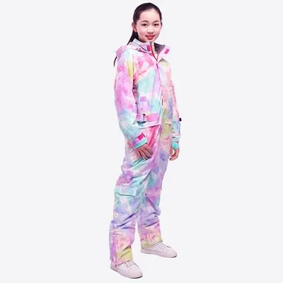 Ski Suits Sets for Girls and Boys, Windproof, Waterproof, One-Piece Snowboarding Sets, Outdoor Sports, Skiing, Snow Jumpsuits, C