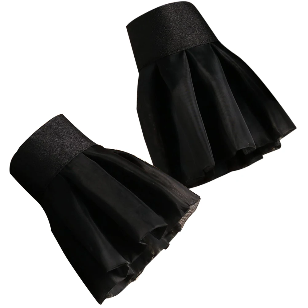 

1Pair Womens Wrist Cuffs Elegant Fake Sleeve Cuffs for Wedding Party Prom Decorative Dress Accessories Wrist Fake Sleeve