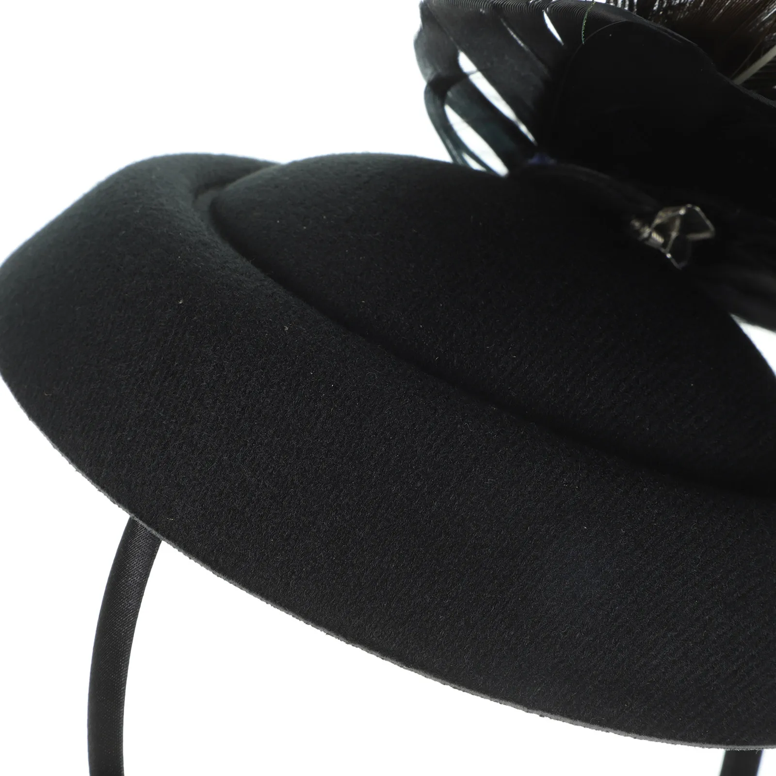 

Винтажный головной убор-фасцинатор для женщин, свадебный головной убор, заколка для волос для чаепития, аксессуары для волос невесты на банкет